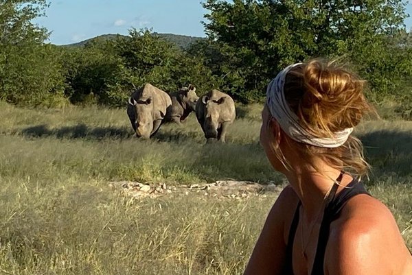 Ricarda in Namibia Ricarda in Namibia