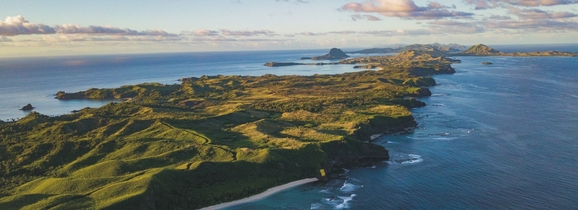 Ausblick auf Yasawa Island