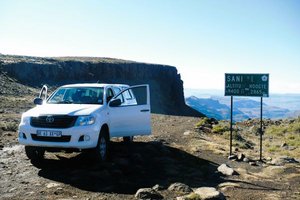 Mit dem Mietwagen über den Sani Pass in Südafrika/Lesotho