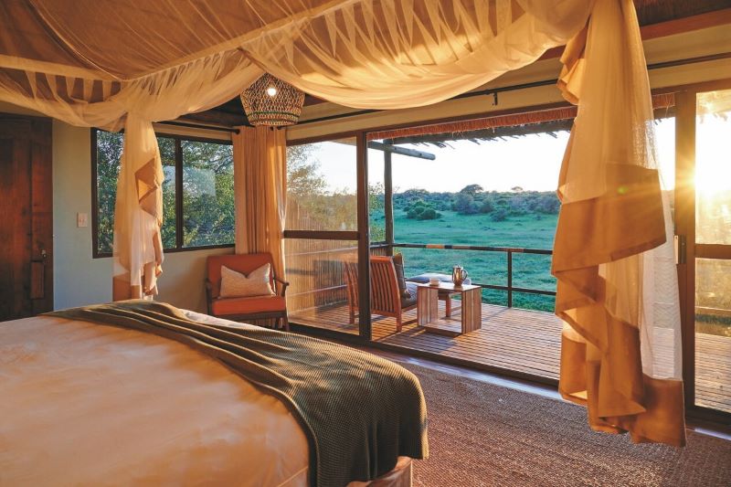 Chalet im Leroo La Tau ©Desert&Delta Safaris