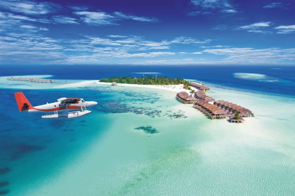 Ein Traum wird wahr: Mit dem Wasserflugzeug über die Malediveninseln Ein Traum wird wahr: Mit dem Wasserflugzeug über die Malediveninseln