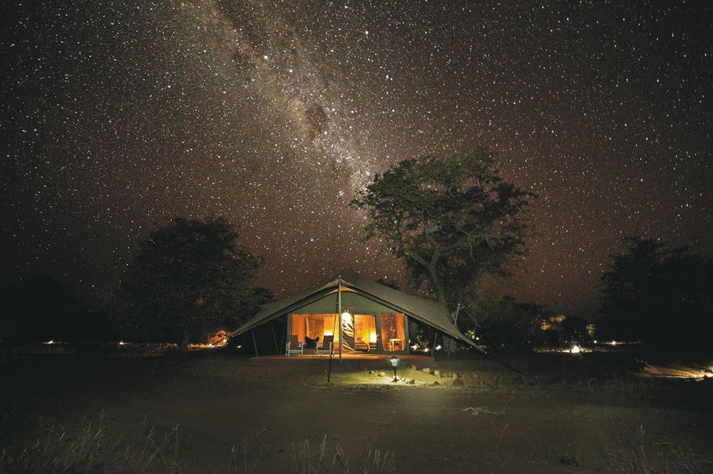Traumhaft schlafen im Malansrus Tented Camp