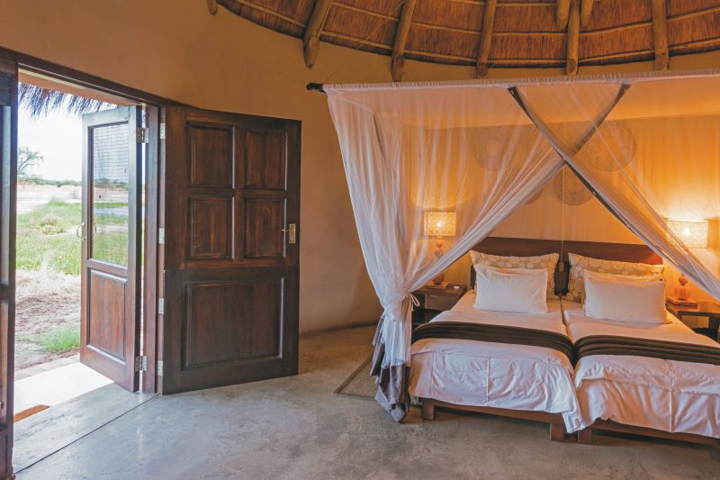 Zimmer im Onguma Bush Camp ©David Rogers